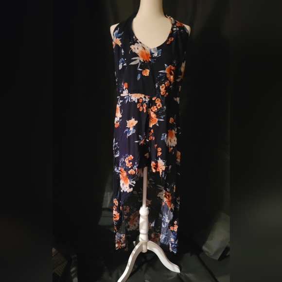 Lady's Kora mei open back tie at the neck shorts with long skirt...id#022 - Picture 2 of 6